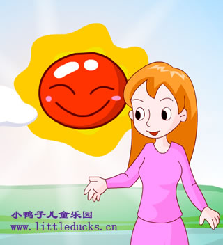 中文儿歌flash妈妈、太阳、月亮