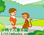 童话故事视频谢谢小猴