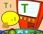英文字母T的书写练习