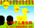 儿童学英语flash小游戏:小鸭子回家