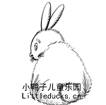 动物简笔画大全:小兔