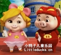 猪猪侠之积木世界的童话故事片尾曲绿色的旋律歌词