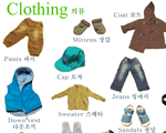 儿童学英语单词flash动画-Clothing衣物