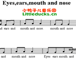 英语儿歌Eyes,ears,mouth a