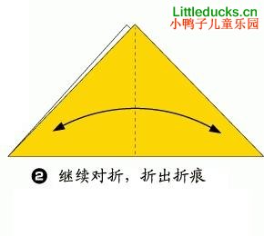 动物折纸大全:小猫的折纸方法