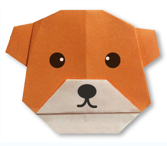 动物折纸大全:几种小狗的脑袋