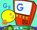 英文字母G的书写练习