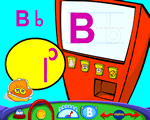 英文字母B的书写练习