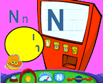 英文字母N的书写练习