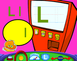 英文字母L的书写练习