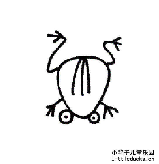 小青蛙简笔画图片大全(5),小动物简笔画青蛙,青蛙的简