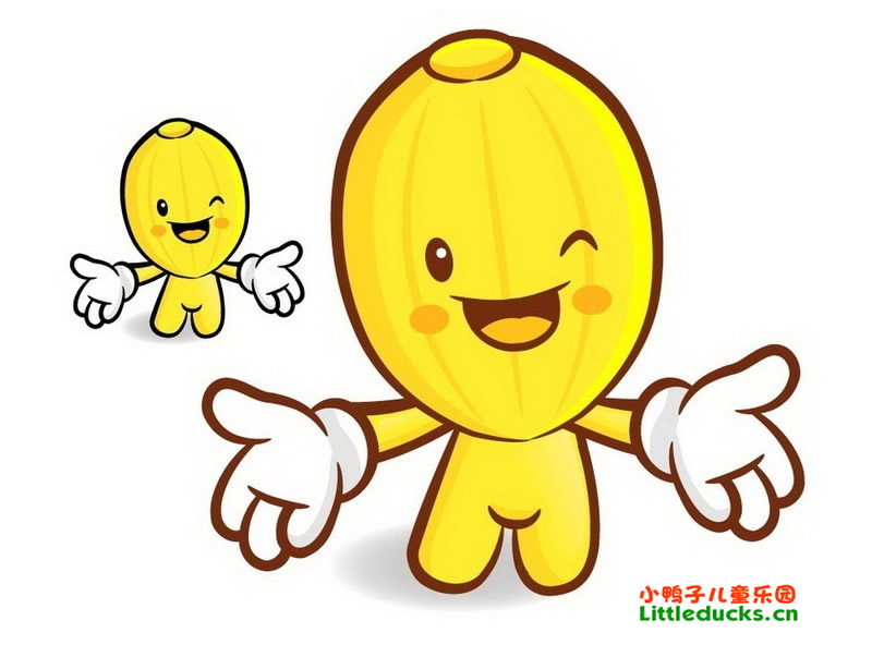哈密瓜简笔画图片12