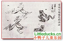 国画技法-青蛙的画法步骤