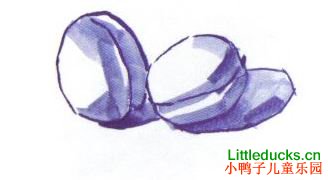 儿童水粉画教程:水粉画桃子的画法图文介绍
