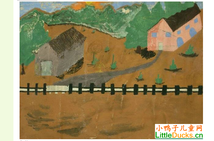 巴西儿童画作品欣赏乡村