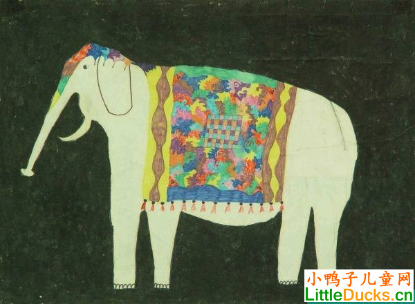 德国儿童画作品欣赏吉“象”如意