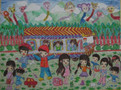 儿童绘画作品快乐小站