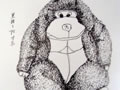 儿童画作品欣赏黑猩猩
