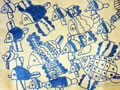 儿童画作品欣赏《好多的飞鱼》
