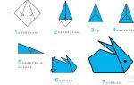 小兔的手工折纸方法