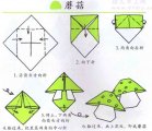 蘑菇的手工折纸方法