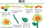 橡皮泥手工制作：菊花