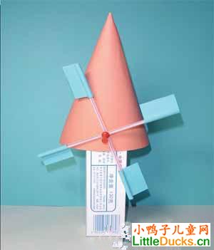 儿童手工制作;风车房 儿童手工制作;风车房