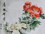 少儿国画作品香傲群芳