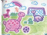 小恐龙踢足球