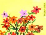 水粉花