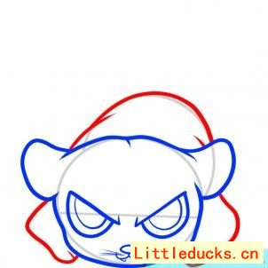 简笔画豹的画法图 5