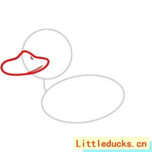 如何画小鸭子简笔画图 2