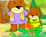 童话故事动画片小熊
