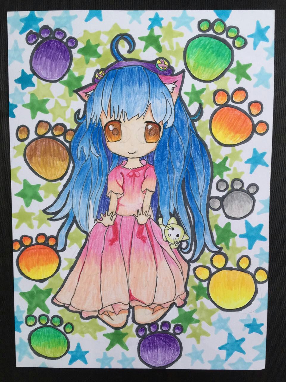 仲雨航人物卡通漫画2