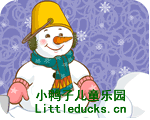少儿英语歌曲chubby little snowman