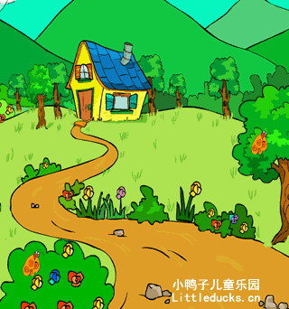 儿童英语歌曲little cabin in the wood