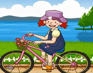 幼儿英语儿歌can you ride a bike视频