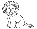 儿童简笔画教程:狮子
