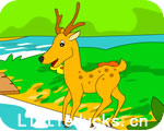 寓言故事动画片:鹿的角和腿