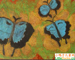 澳洲儿童绘画图片蝴蝶