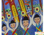 国外儿童画作品欣赏丰年祭