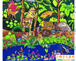 孟加拉儿童画画大全丛林Forest