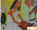 衣索比亚儿童画画图片弹传统生活