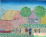 尼加拉瓜儿童画作品欣赏健全的成长