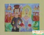 白俄罗斯儿童画作品欣赏约会