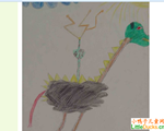 卢森堡儿童画画图片怪兽