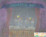 宏都拉斯儿童画作品欣赏我的宏都拉斯