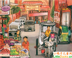 菲律宾儿童画画大全马尼拉中国城