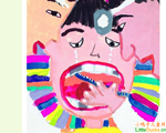 韩国儿童绘画作品牙医
