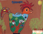 宏都拉斯儿童画作品欣赏手工艺